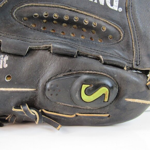 Spalding Air Control Fit Black RHT 5 Finger Baseball Glove Air Flex 13.5 - Picture 3 of 11